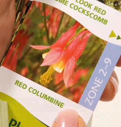 Select the Plant you wish to buy on your next visit to the plant Nursery.